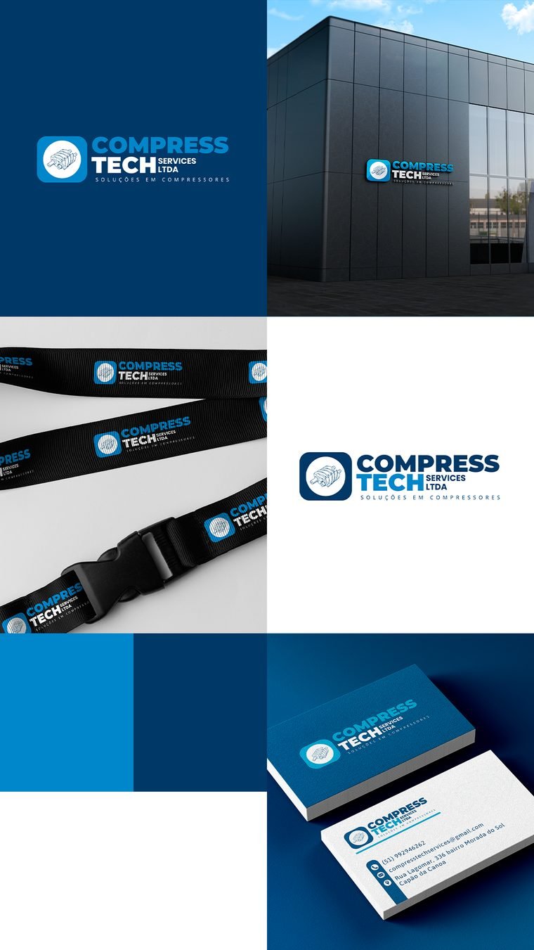 Identidade visual da Compress Tech Services