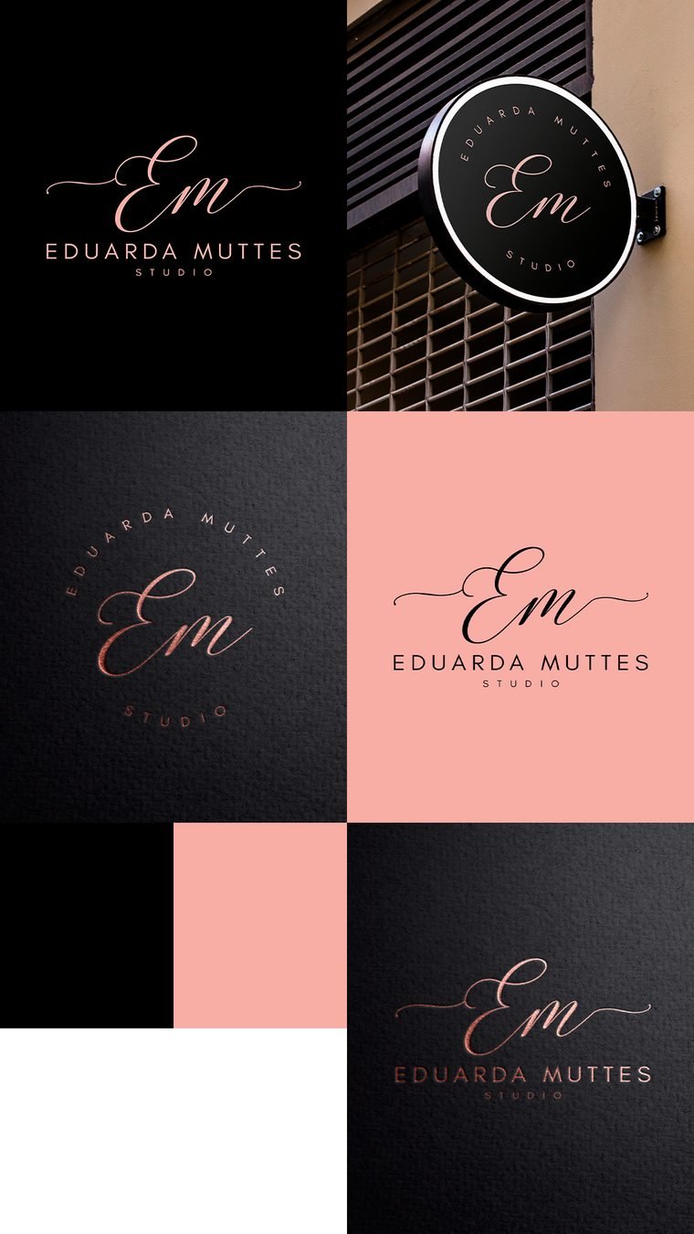 Identidade visual do Eduarda Muttes Studio