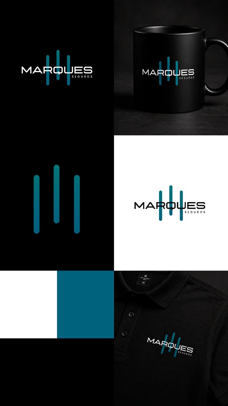 Identidade visual da Marques Seguros