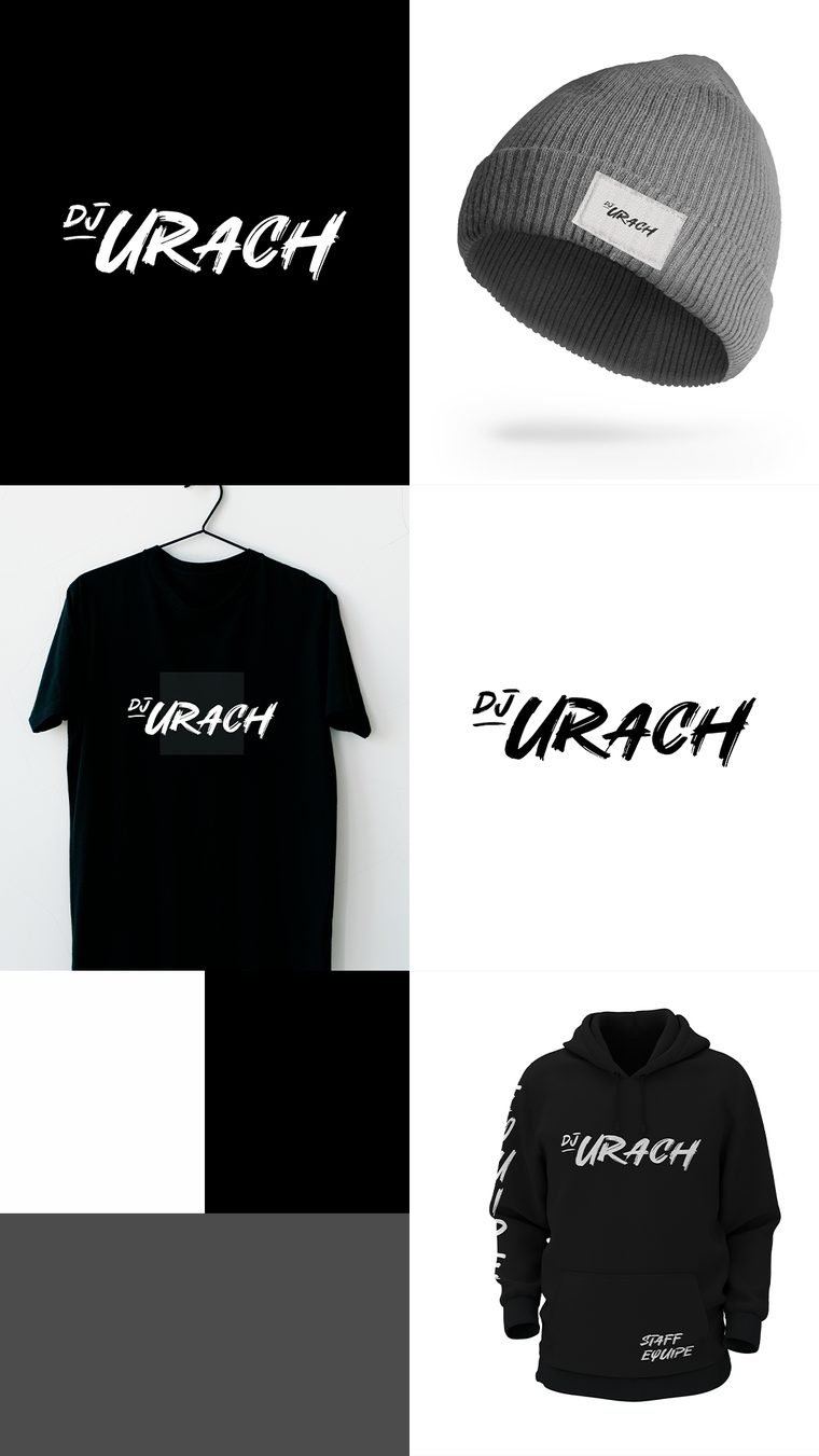 Identidade visual de DJ Urach